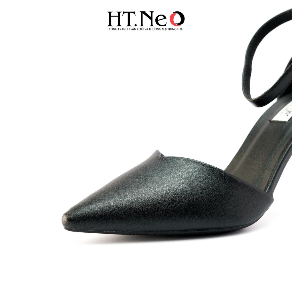 Giày cao gót HT.NEO Da bò thật mềm mại, thiết kế trẻ trung hiện đại, mũi nhọn tôn dáng SDN112
