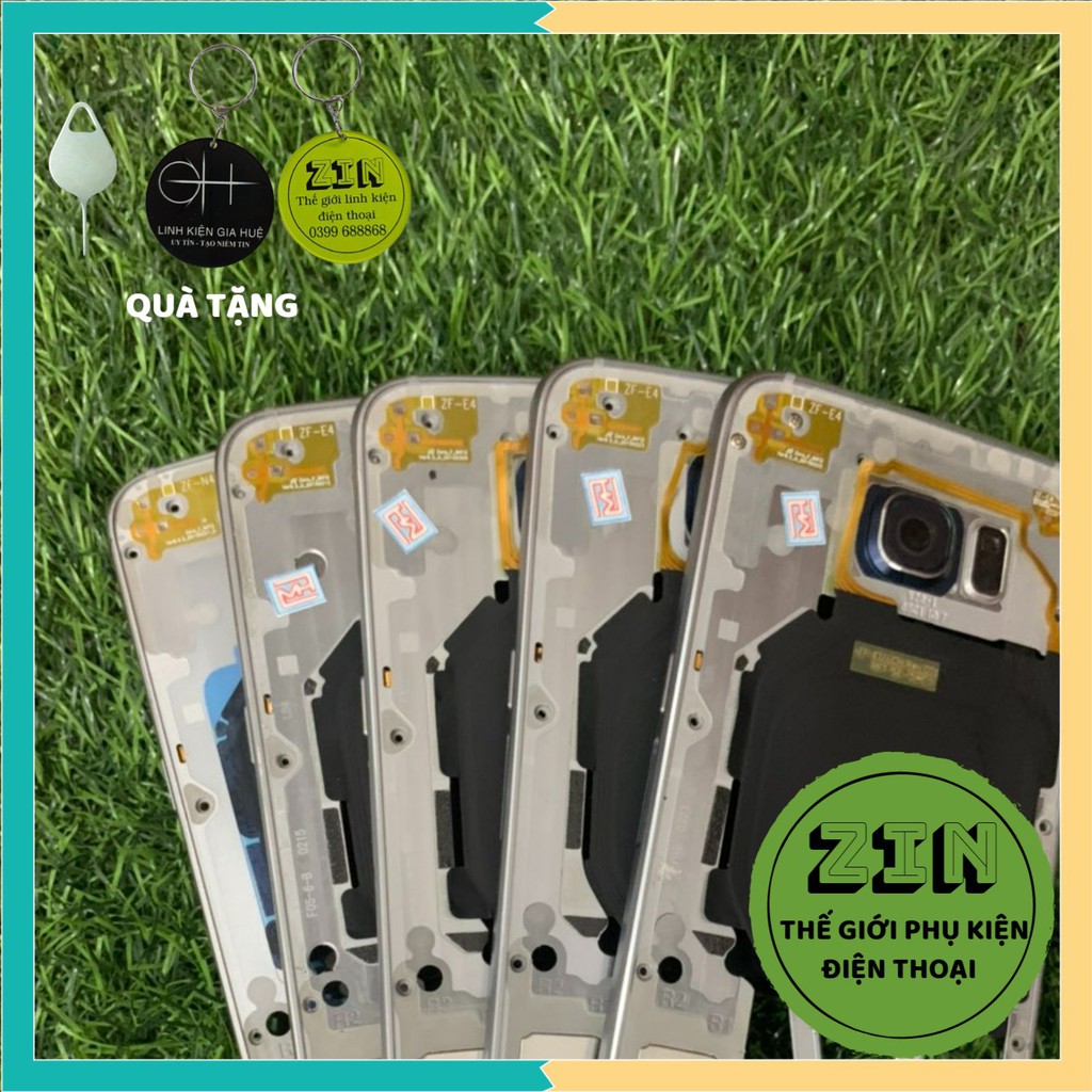 KHUNG SƯỜN/ VIỀN BENZEN SAMSUNG S6 😍 QUÀ TẶNG 😍 Viền benzen siêu đẹp - Màu XANH Mã VS6