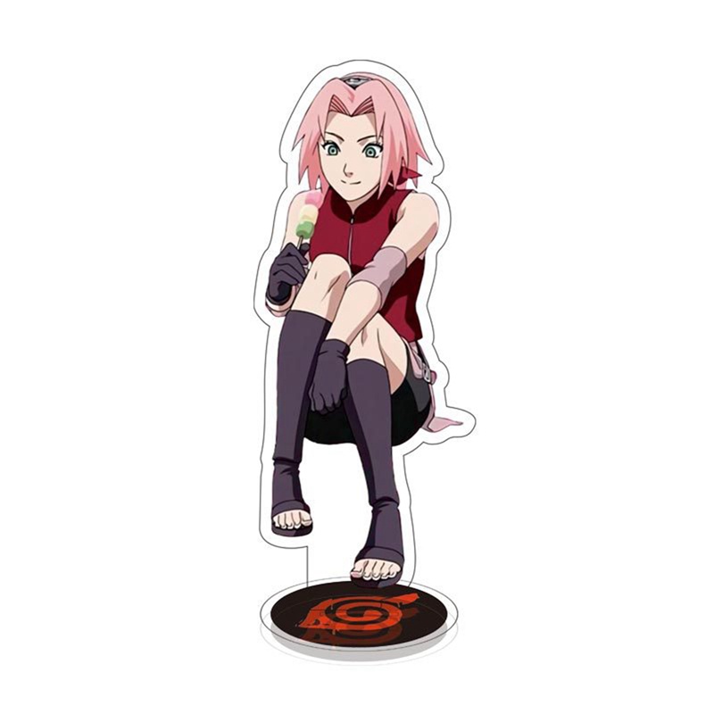 Mô Hình Nhân Vật Anime Naruto Kakashi Sasuke Itachi Peripheral Đứng Hai Chiều 16cm Bằng Acrylic
