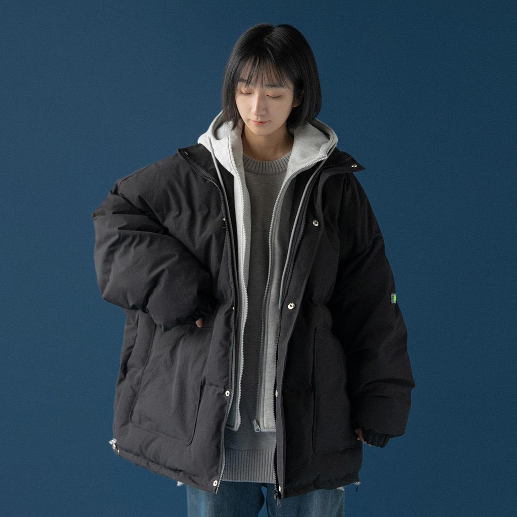 Áo Khoác Cotton Dày Dáng Rộng Kiểu Hàn Quốc Thời Trang Mùa Đông Cho Nữ | BigBuy360 - bigbuy360.vn