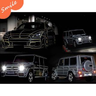 Cuộn decal phản quang dán viền thân xe