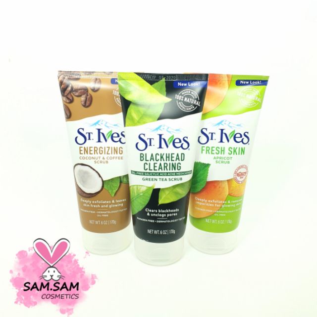 Sữa Rửa Mặt Tẩy Tế Bào Chết ST.IVES