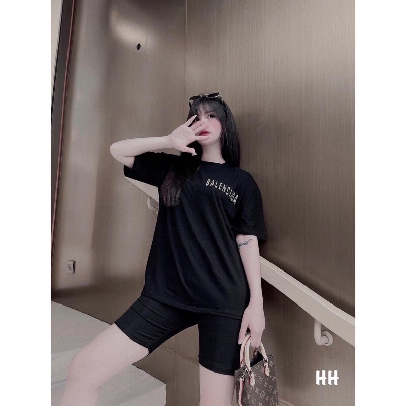 Áo phông siêu xinh in hồng baby