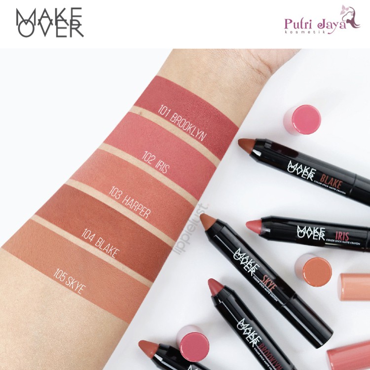 (hàng Mới Về) Son Môi Bút Chì Lì Màu Sắc Thời Trang Thương Hiệu Makeover | BigBuy360 - bigbuy360.vn