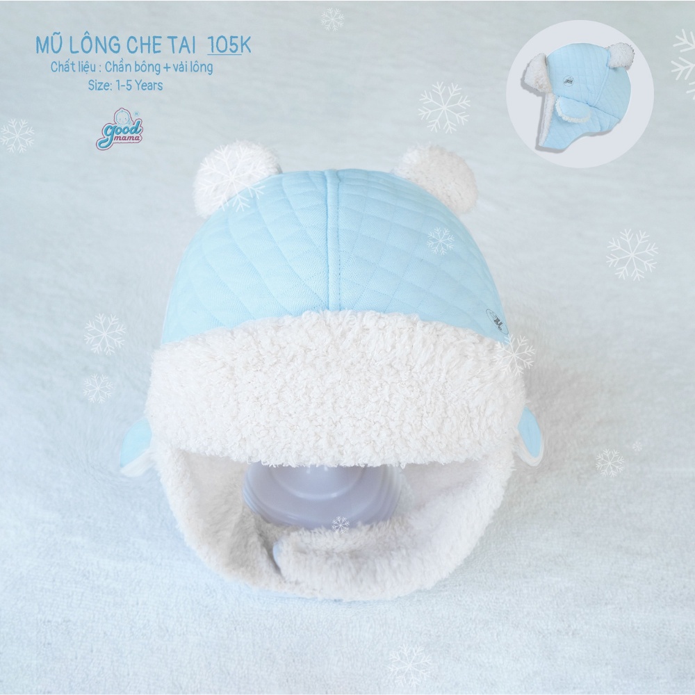 Mũ lông che tai Goodmama