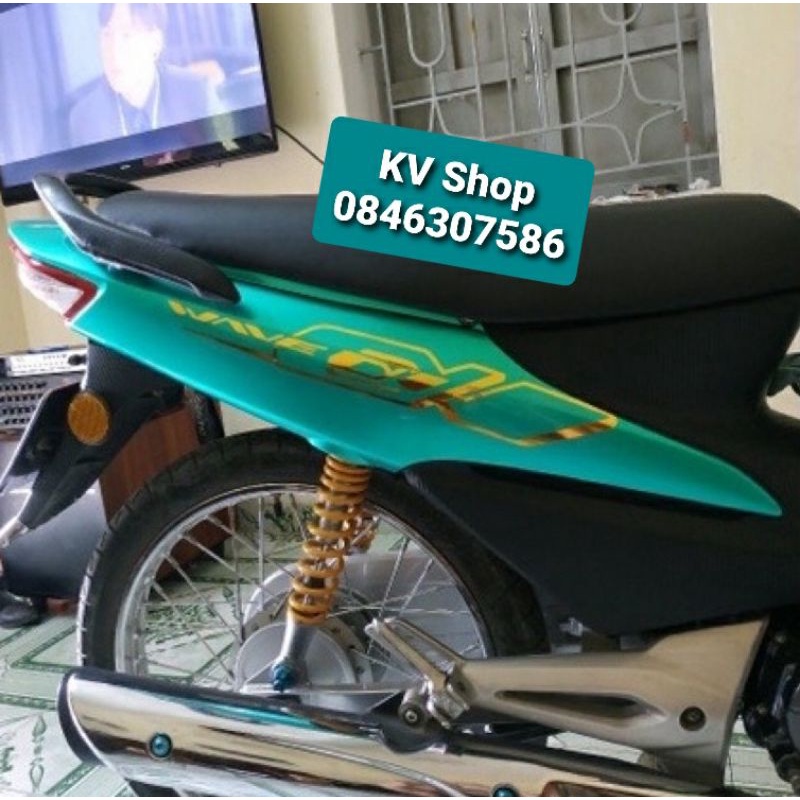 Tem Crom Xe Wave 50cc - 100 - 110,  3 lớp chống nước