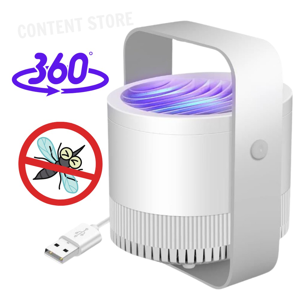 [ FREE SHIP ] Đèn bắt muỗi Mosquito Killer Lamp Xoay 360 Cao Cấp, Đèn Bắt Muỗi Cảm Ứng Ánh Sáng, Quạt Hút Siêu Mạnh