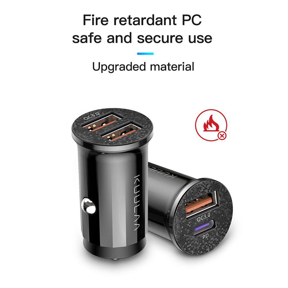 MYRONGVN Ổ CắM SạC Nhanh PD USB Type C Cho Xe Hơi