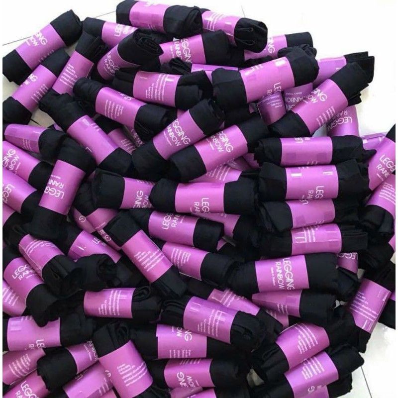 Quần legging đùi cuộn tím siêu Hot M04