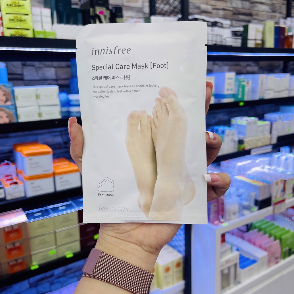 Mặt Nạ Ủ Da Tay/Chân Cấp Ẩm Mềm Da INNISFREE Special Care Mask