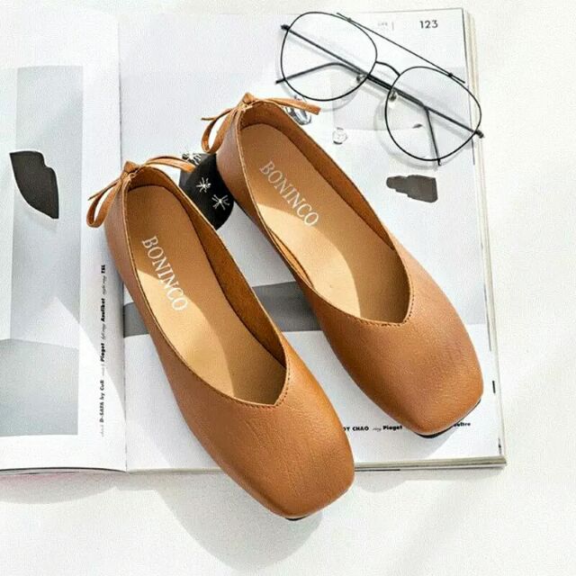 Giày bệt nơ gót
