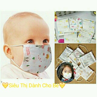 Khẩu trang xô xuất nhật cho bé