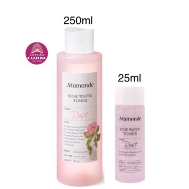 Nước Hoa Hồng Mamonde Rose Water Toner