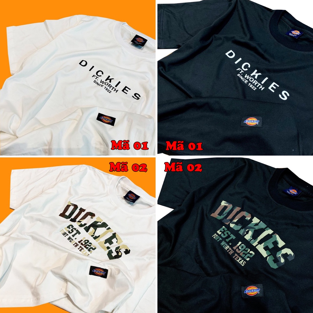 Áo Thun Dickies Chính hãng. Form unisex nam nữ, chất liệu cotton 100% | WebRaoVat - webraovat.net.vn