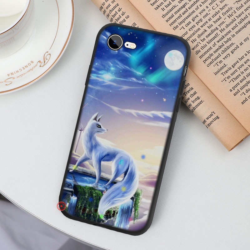 Ốp Điện Thoại Hình Chó Sói LY13 Cho iPhone SE XR 5 5S 6 6S 7 8 11 Pro Max Plus