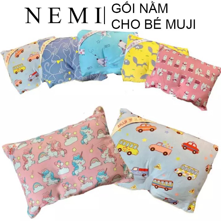 Gối Muji trẻ em xuất nhật cho bé giấc ngủ ngon