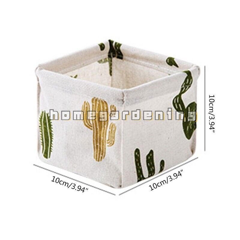 Giỏ Đựng Đồ Dùng Bằng Vải Lanh Tiện Dụng Cho Gia Đình DIY