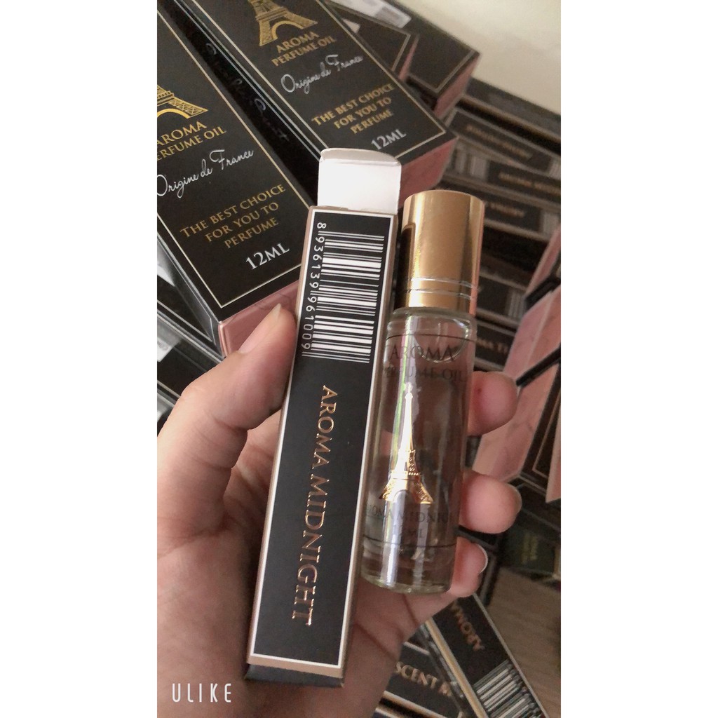 Tinh Dầu Nước Hoa Pháp Aroma 12ml  Giá Gốc