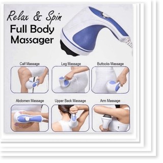 Máy đánh tan mỡ bụng cầm tay Relax & Spin Tone.