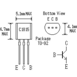 Transistor c1815 nghịc NPN