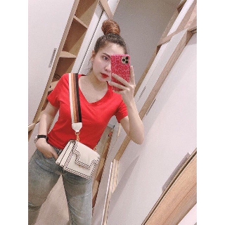 [SUMI SALE] Áo thun gap cổ tim siêu hot (Sỉ áo GAP)
