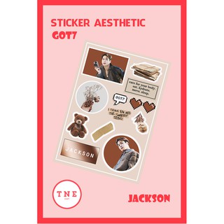 [HÀNG CÓ SẴN] Sticker Aesthetic GOT7