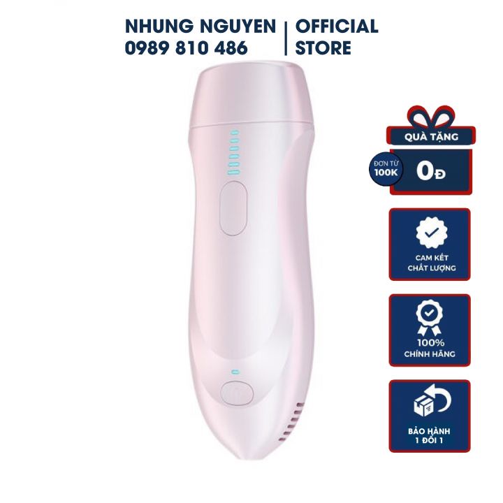 Máy Triệt Lông Cầm Tay Mini Trẻ Hoá Da Công Nghệ IPL, Hiệu Suất Cao Super Photon Nanotime B62F Nhật Bản