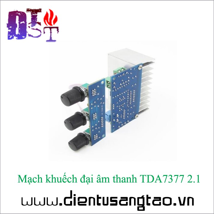 Mạch khuếch đại âm thanh TDA7377 2.1