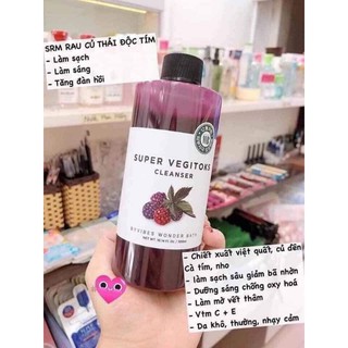 sửa rủa mặt RAU CỦ QUẢ 300ml(giá sale)