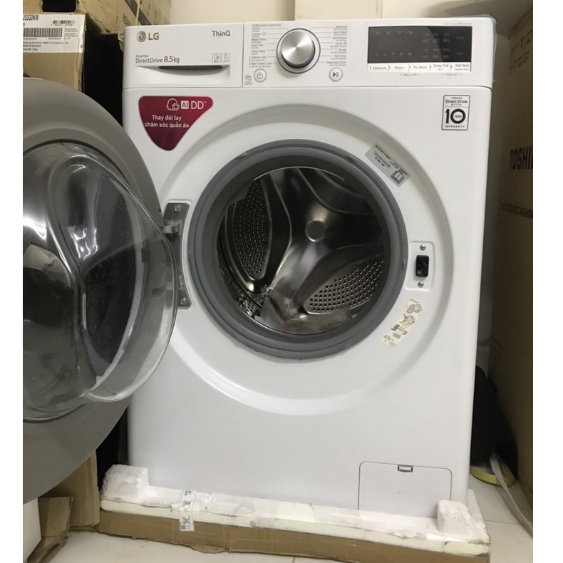 Máy giặt LG Inverter 8.5 kg FV1408S4W 2020 - Điện Máy Kho Rẻ