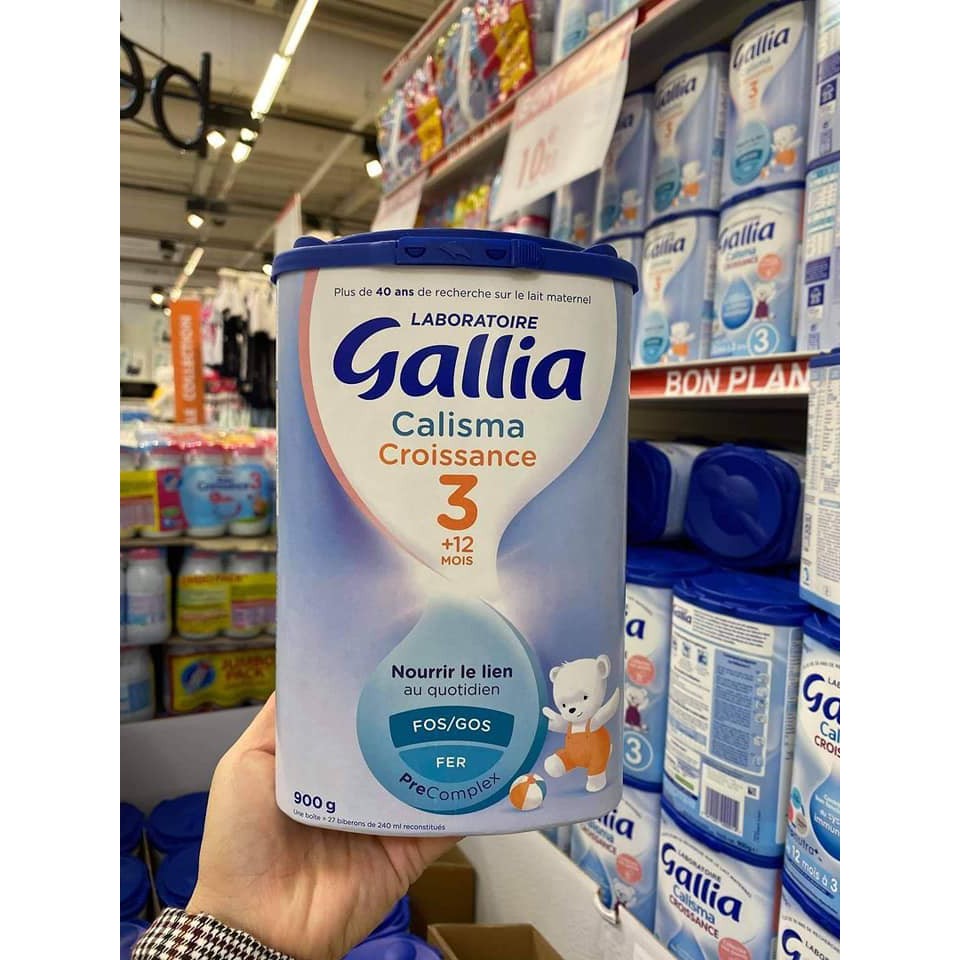 Sữa Gallia số 3, số 4 nội địa Pháp hộp 900gr