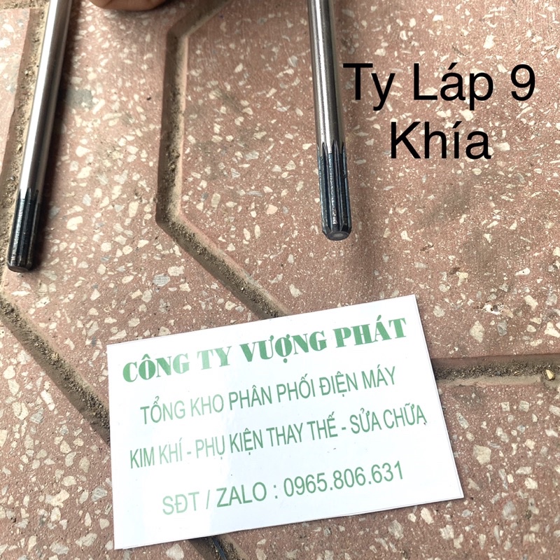 Ty , Láp Máy Cắt Cỏ - Ty Máy Phát Cỏ 8mm ( 7 Khía - 9 Khía )