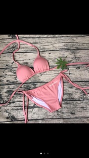Bikini tam giác basic full màu