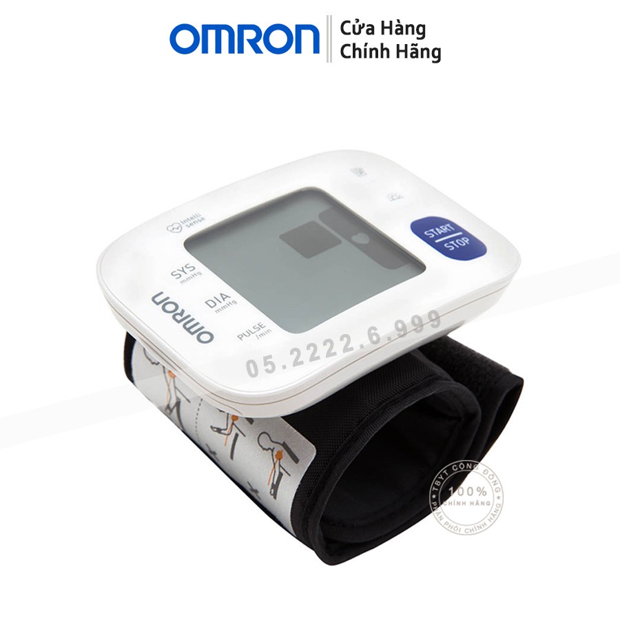 Máy Đo Huyết Áp Cổ Tay Omron - HEM-6181