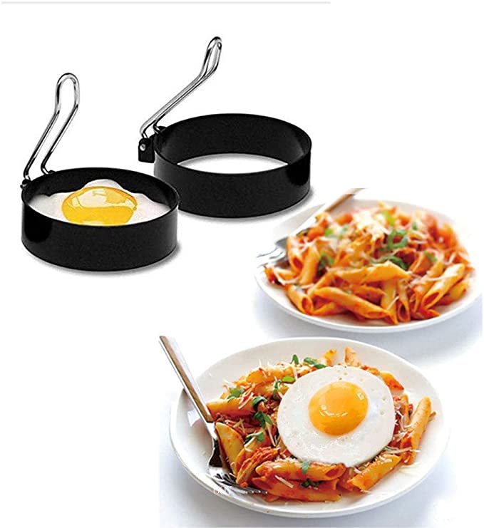 Khuôn Chiên Trứng Ốp La Không Dính Bằng Thép Không Gỉ 1 Cái