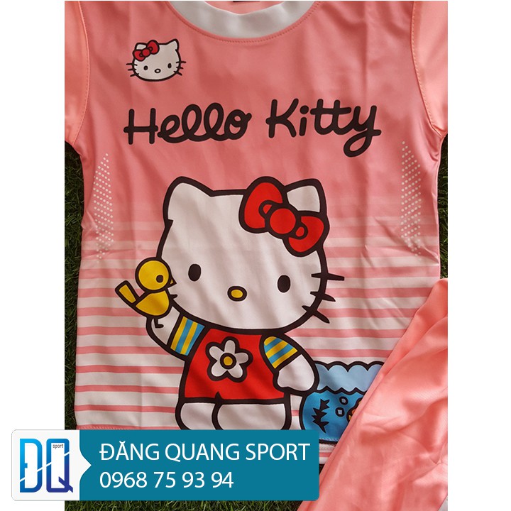 Bộ quần áo bóng đá trẻ em HELLO KITTY 2020