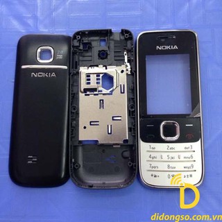 vỏ nokia 2730 có sườn và bàn phím kèm theo