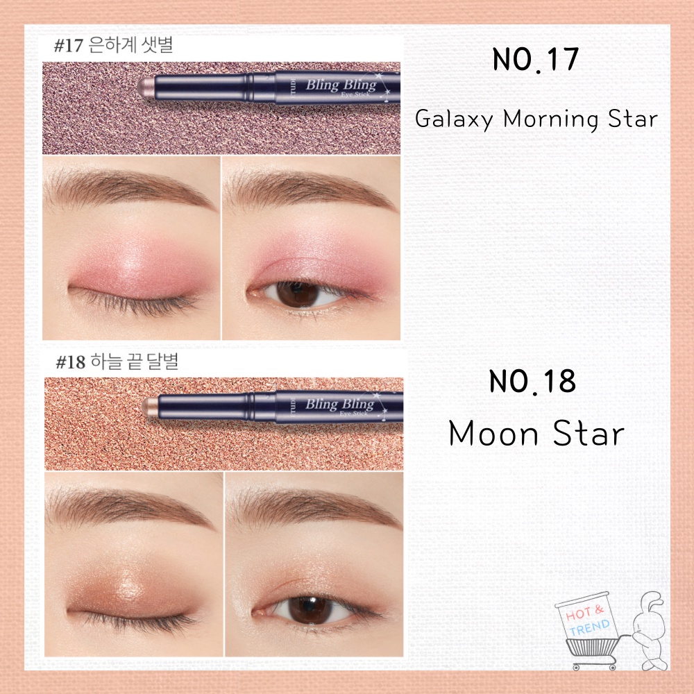 Thỏi Phấn Mắt Lấp Lánh etude house 8 Kiểu Tùy Chọn