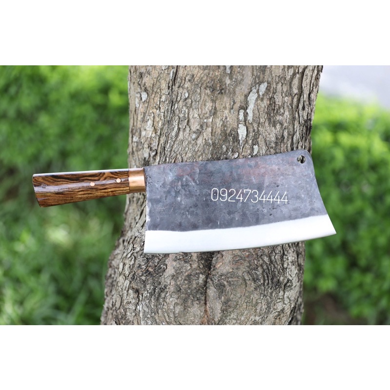 {Đẳng Cấp} Dao Chặt Cao Cấp Chất Liệu Nhíp Xe Oto, Chuyên Chặt Các Loại Xương To,Nhỏ, Xương Ống, Heo Quay, Vịt Gà.