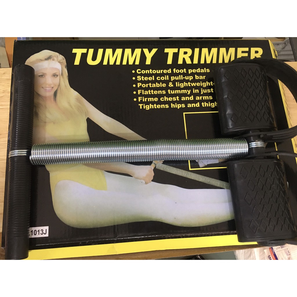 [Bảo Hành 1 tháng] Dây Kéo Lò Xo Tummy Trimmer Tập Cơ Bụng Tại Nhà