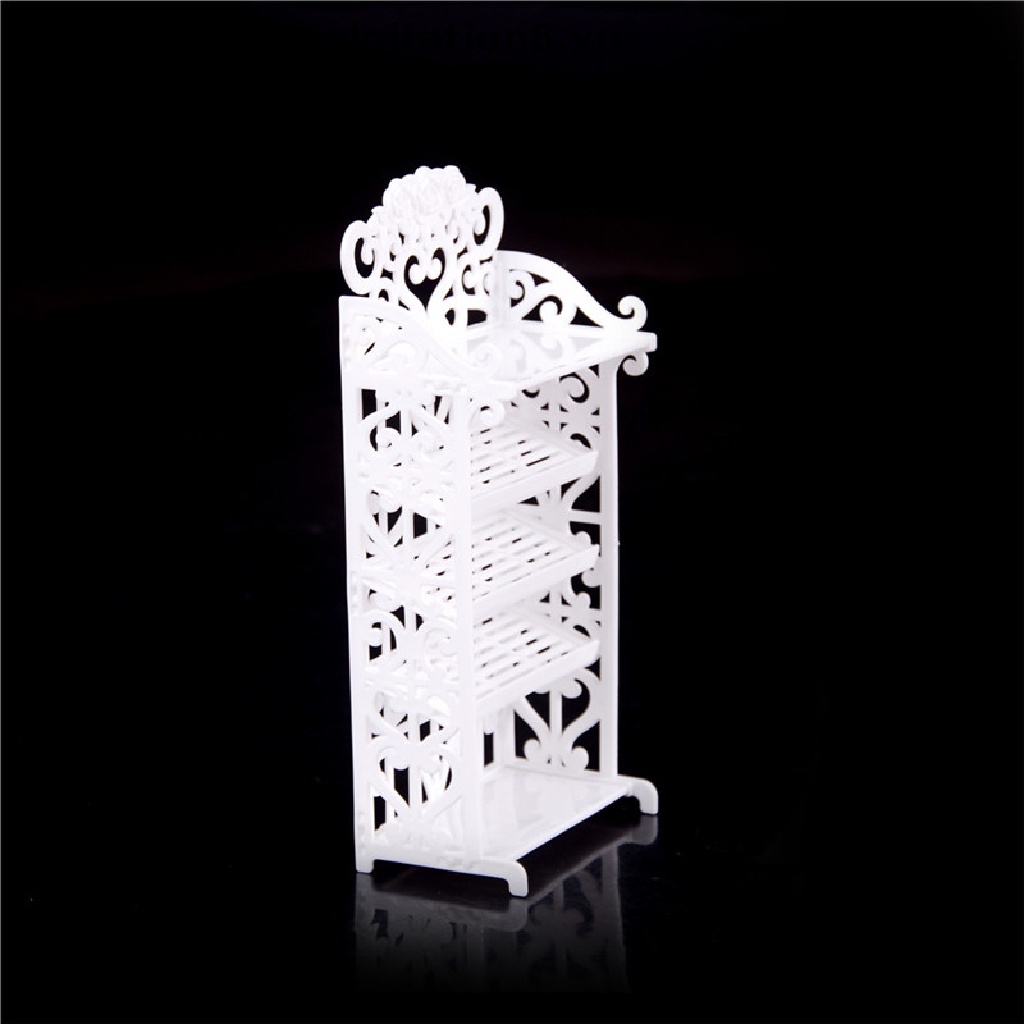 【extensive】 Lovely Doll White Shoes Rack Playhouse Toy Accessories For 11'' Doll Furniture 【vn】