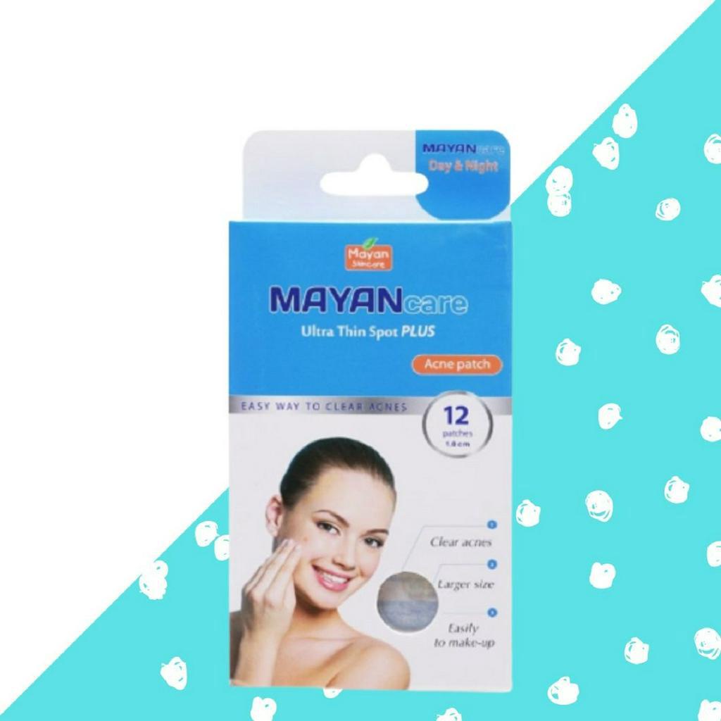 Miếng dán mụn Mayan Care 20 miếng (12 miếng 1cm + 8 miếng 0.8cm)