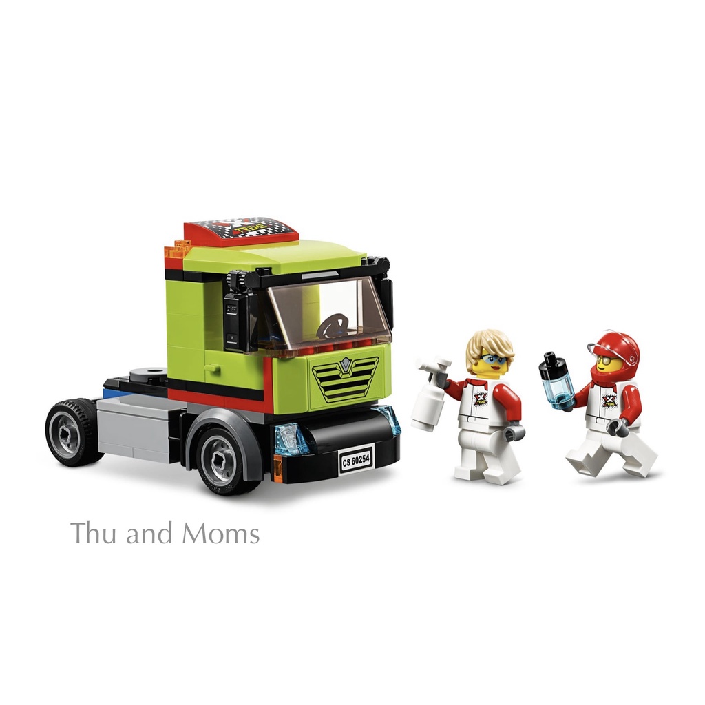Lego City 60254 xe vận chuyển thuyền đua