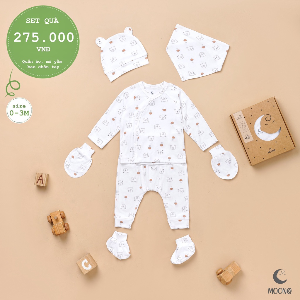 SET QUÀ TẶNG SƠ SINH PETIT MOON@ (CÓ HỘP)