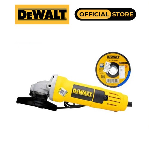 Combo Máy mài cầm tay DeWalt DW810B-B1 710W và Đá cắt inox DeWalt DWA8060-B1 100 x 1.2 x 16mm T1