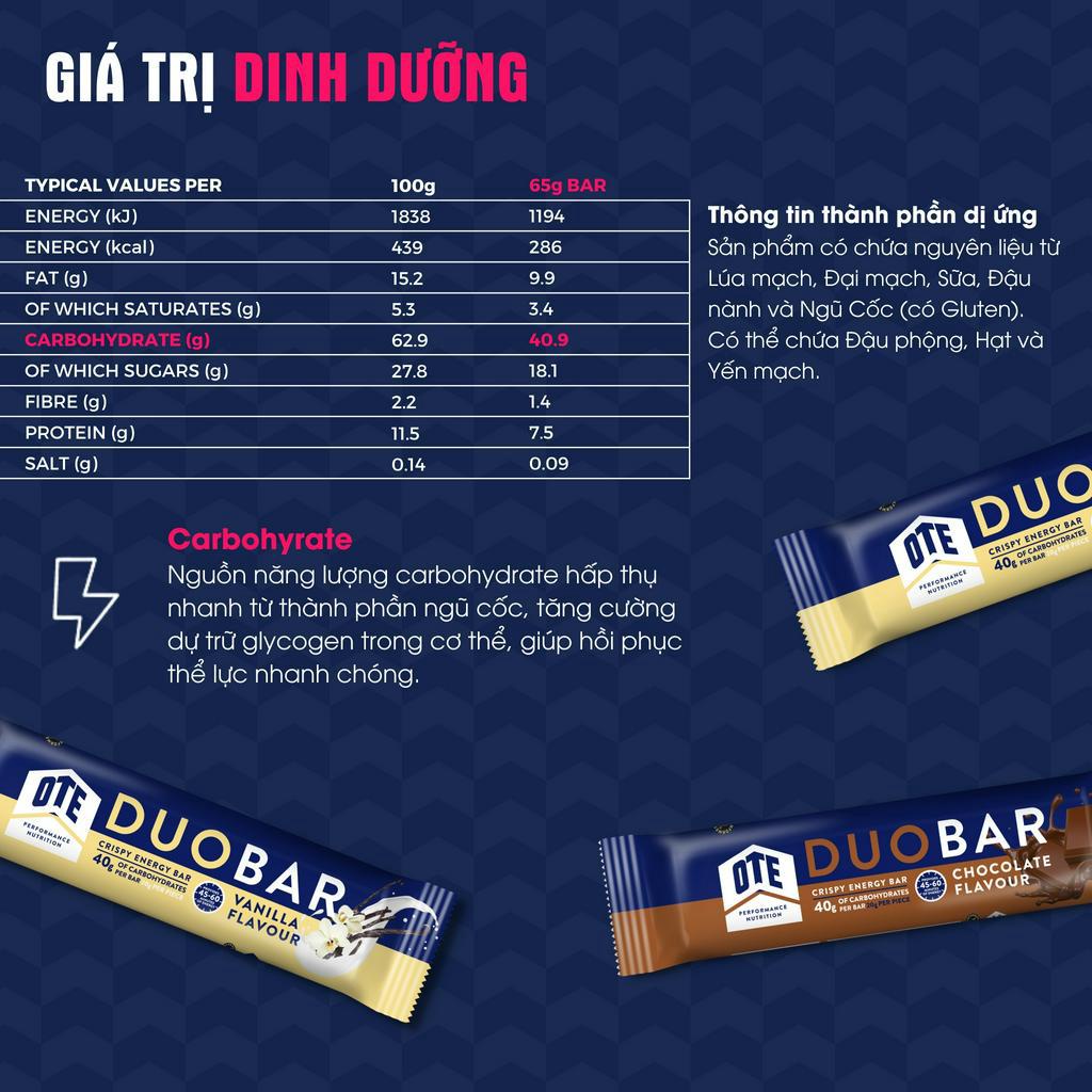 Combo OTE Half Marathon HM 21KM gồm gel liquid, bánh năng lượng, hỗ trợ nạp năng lượng và hồi phục nhanh