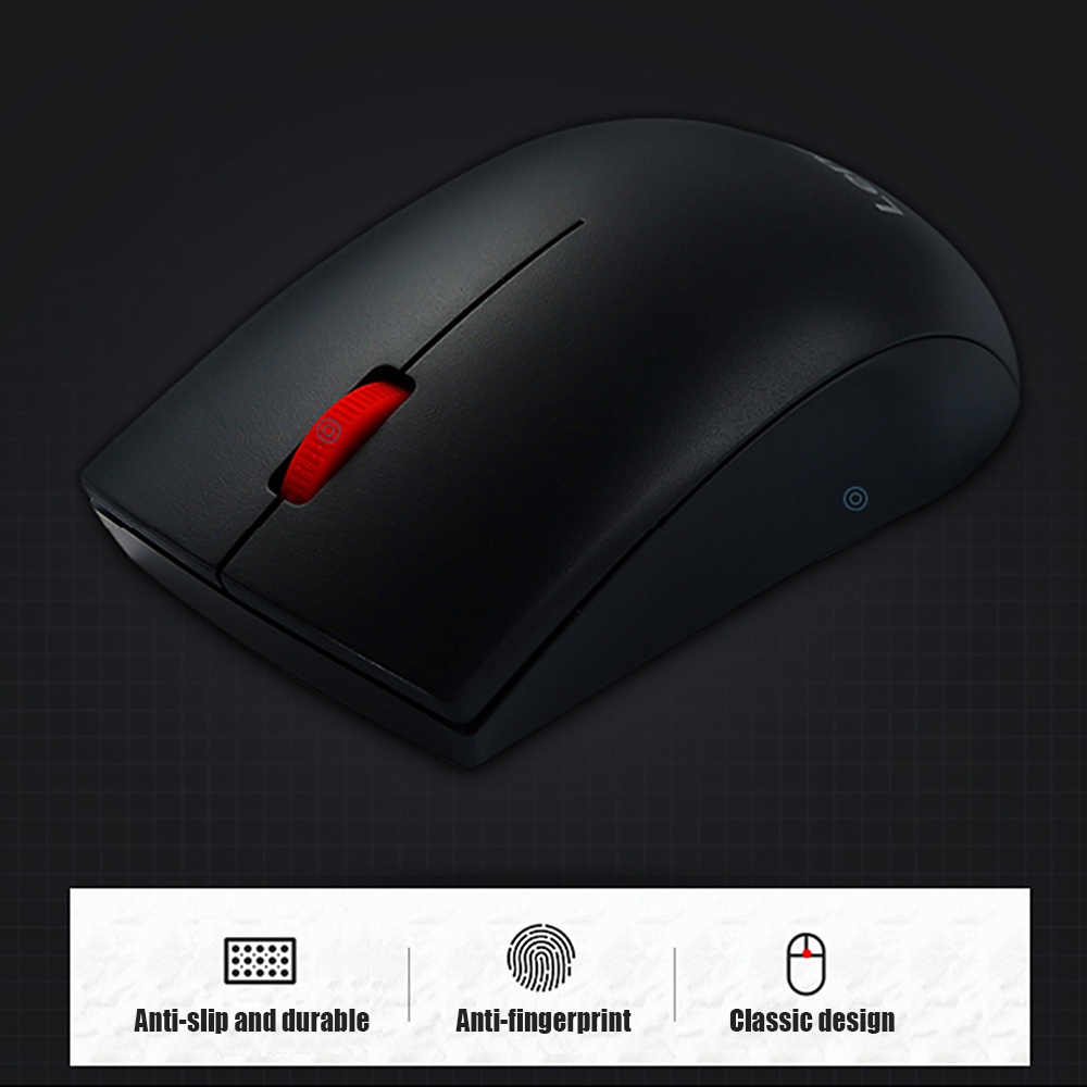 Chuột Không Dây Lenovo M120 Pro 2.4GHz Có Đầu Nhận USB Cho Laptop PC PC Mac