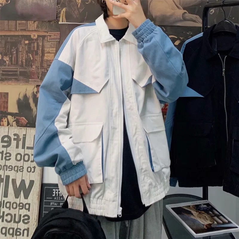 Áo Khoác Phong Cách Hàn Quốc Thời Trang Cá Tính Cho Nam Size M-2Xl