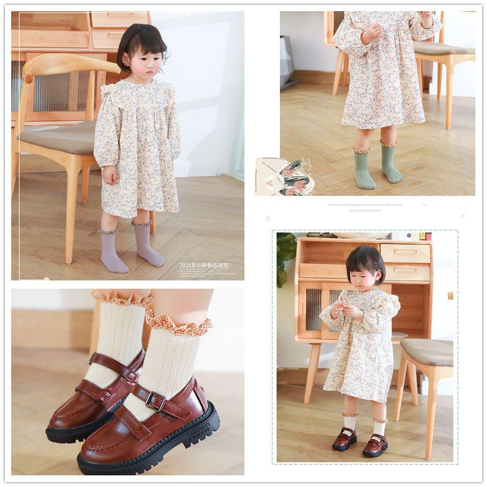 Tất Cotton Cao Tới Gối Dễ Thương Cho Bé Sơ Sinh MIHAN1