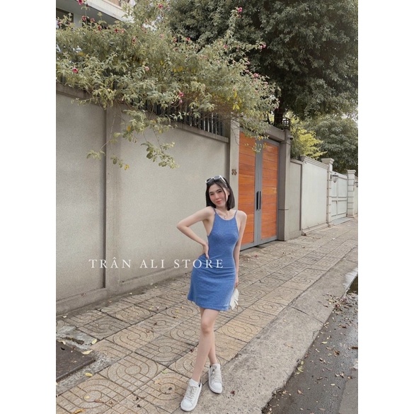 Váy body yếm 2m xuất sắc